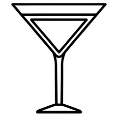 Modern Martini Vector Design