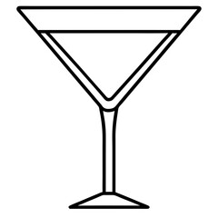 Modern Martini Vector Design