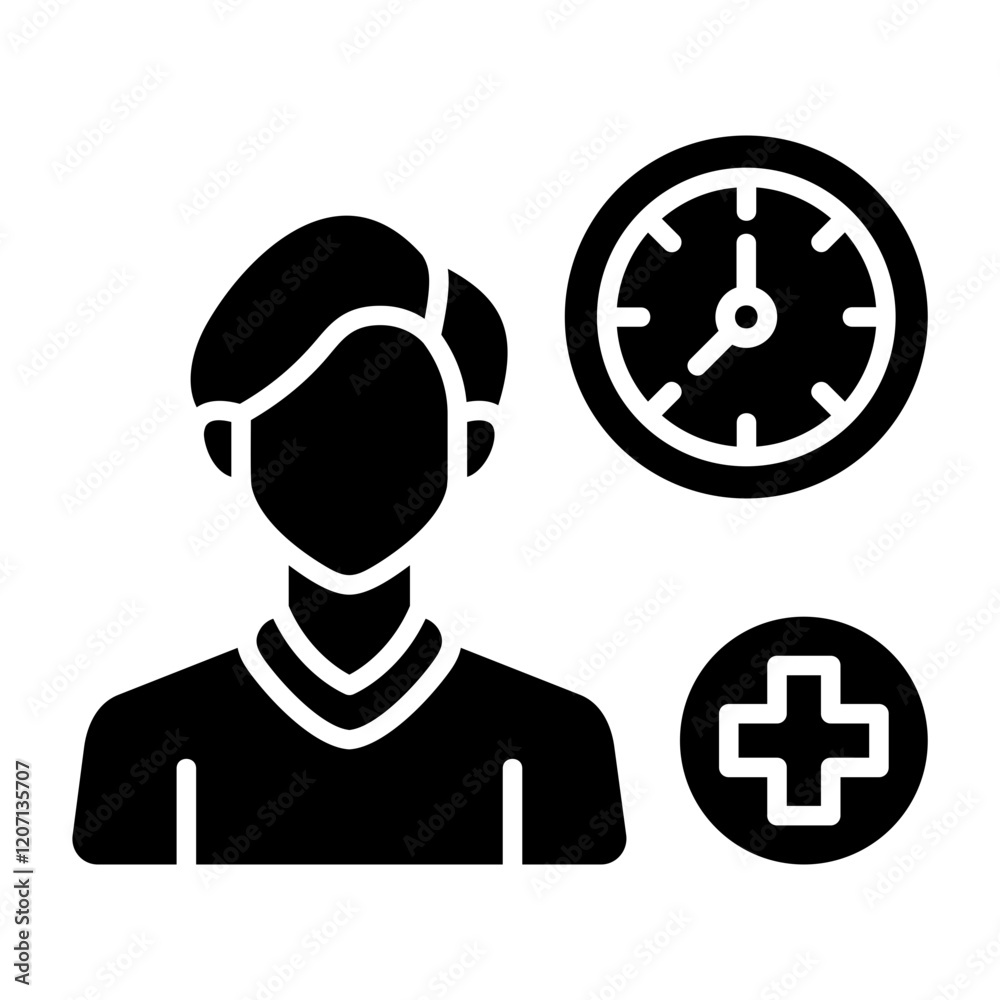 Poster Clock Icon