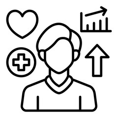 Healthy patient Icon