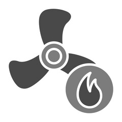 Hot fan Icon