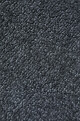 Gray fabric background, close up view