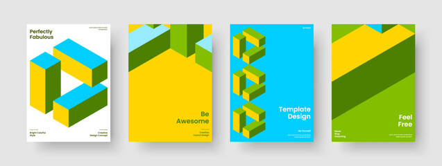 Fototapeta premium Creative Poster Template. Abstract Brochure Design. Geometric Report Layout. Banner. Background. Business Presentation. Book Cover. Flyer. Leaflet. Catalog. Handbill. Notebook. Magazine. Journal