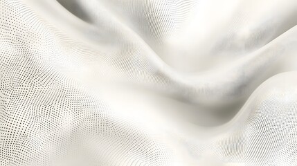 Abstract White Wave Pattern Design Background