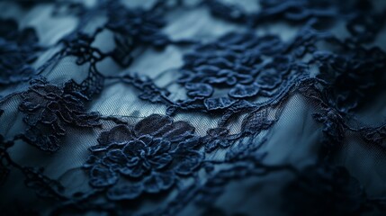 Intricate floral lace fabric. Delicate textures