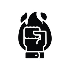 motivation energy solid icon. vector icon for your website, mobile, presentation, and logo design.