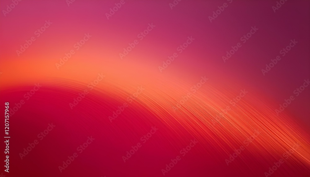 Poster abstract gradient background with lines on vibrant color.
