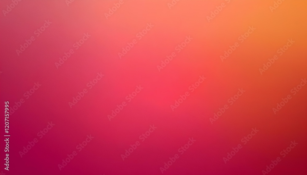 Aufkleber abstract gradient vibrant color background. Colorful abstract background with soft smooth textured orange, pink, yellow and red color gradient. orange hue