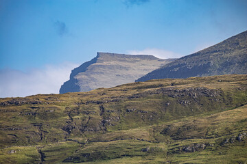 Fototapeta premium Berglandschaft auf Streymoy - Färöer Inseln