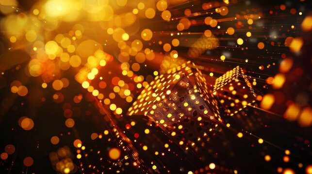 Elegant abstract background for casino themed fundraiser ball with modern sophistication