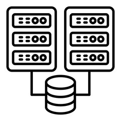 Database storage Icon