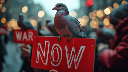 No War Peace Icon Protest