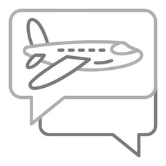 Travel chat Icon