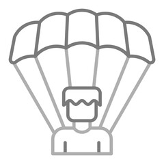 Parachuting Icon