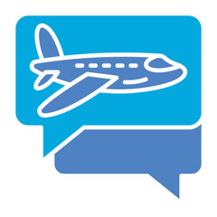 Travel chat Icon