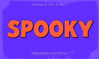 Cartoon comic text effect, editable text effect and child 3d font style bold shadow fun poster design