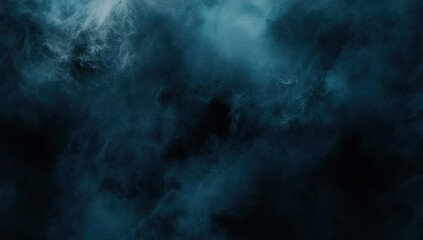 Abstract watercolor paint background in dark blue color with a grunge texture.

