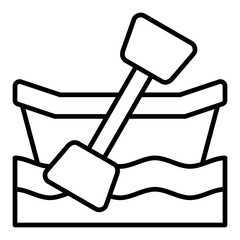 Kayaking Icon