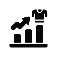 profit icon. vector glyh icon for your website, mobile, presentation, and logo design.