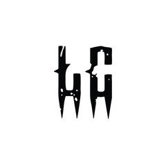 LC monogram logo design letter text name symbol monochrome logotype alphabet character simple logo