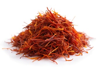 Fototapeta premium saffron isolated on a white background