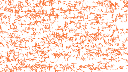 Abstract Scribbles on Transparan Background