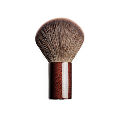 Luxurious Badger Hair Makeup Brush with Dark Red Handle - Professional Cosmetic Tool