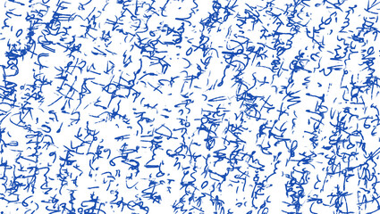 Abstract Scribbles on Transparan Background