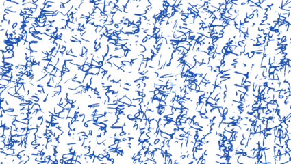 Abstract Scribbles on Transparan Background