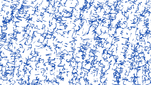 Abstract Scribbles on Transparan Background - Powered by Adobe