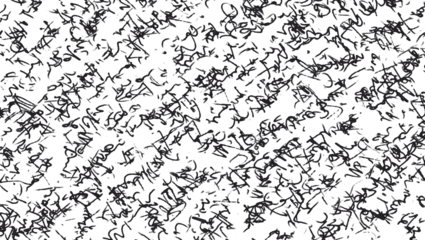 Abstract Scribbles on Transparan Background