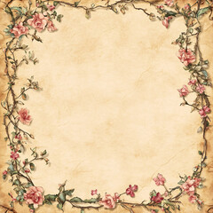 background with flowers