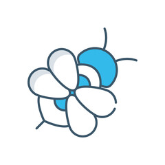 Honey Bee vector icon