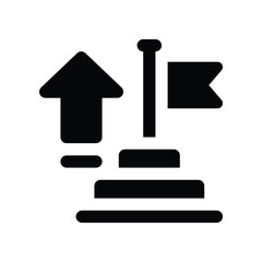 podium solid icon. vector icon for your website, mobile, presentation, and logo design.