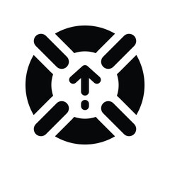 lifeguard solid icon. vector icon for your website, mobile, presentation, and logo design.