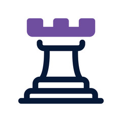 strategy dual tone icon. vector icon for your website, mobile, presentation, and logo design.