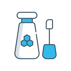 Honey Lip Gloss vector icon