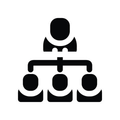 consult icon. vector glyph icon for your website, mobile, presentation, and logo design.