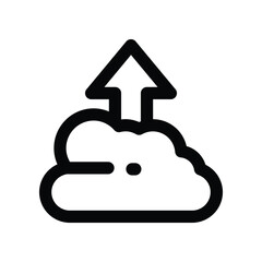 increase icon. vector line icon for your website, mobile, presentation, and logo design.