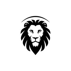 Head  lion logo vector 