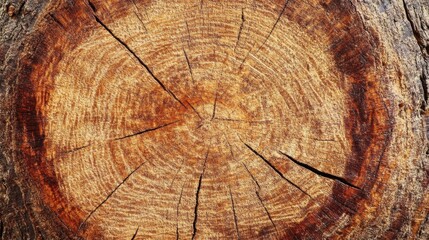 Naklejka premium Detailed close-up of rough oak tree trunk texture showcasing intricate patterns and natural weathering suitable for design projects
