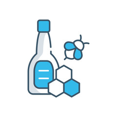 Honey Liqueur vector icon