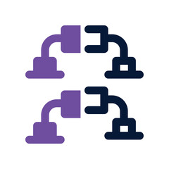 push up dual tone icon. vector icon for your website, mobile, presentation, and logo design.