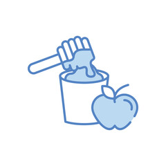 Organic healthy nectar vector icon © vector squad
