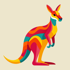 kangaroo illustration