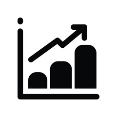 analytics solid icon. vector icon for your website, mobile, presentation, and logo design.