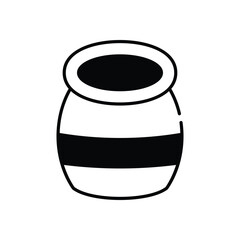 Honey Pot vector icon