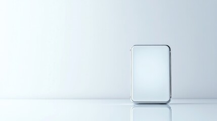 commercial photography for advertising campaign futuristic handheld diagnostic scanner with sleek chrome details placed