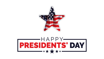 Happy Presidents Day card, Background, poster Vector illustration.