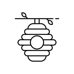Beehive vector icon